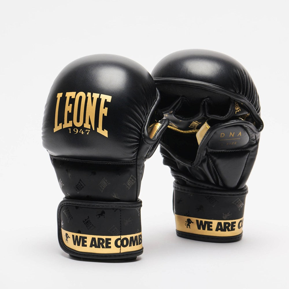 Boxing gloves Leone GN059 Black-White -  – Combat Arena