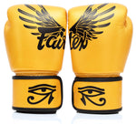 Thai boxing gloves Fairtex BGV1 Falcon Golden