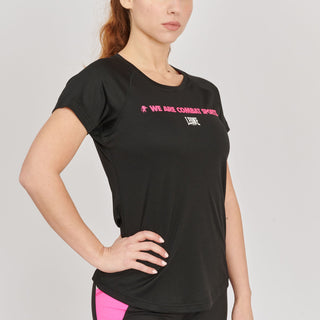 T-shirt donna Leone Logo Wacs ABX144-Combat Arena