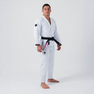 BJJ Gi Kingz Balistico 4.0 IBJJF Bianco-Combat Arena