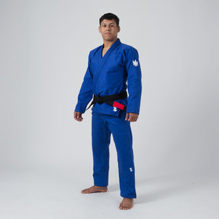 BJJ Gi Kingz The One V2 IBJJF Blu-Combat Arena