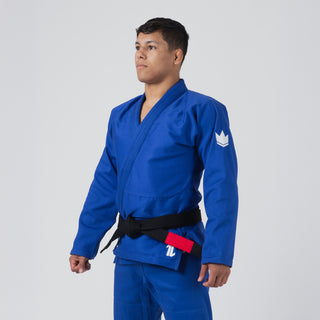 BJJ Gi Kingz The One V2 IBJJF Blu-Combat Arena