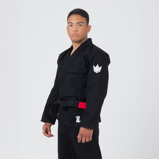 BJJ Gi Kingz The One V2 IBJJF Nero-Combat Arena