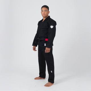 BJJ Gi Kingz The One V2 IBJJF Nero-Combat Arena