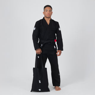 BJJ Gi Kingz The One V2 IBJJF Nero-Combat Arena