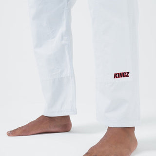 BJJ Gi Kingz Ultralight 2.0 IBJJF White