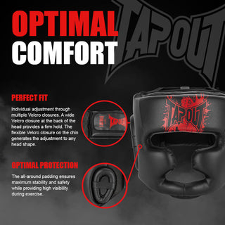 Casco Tapout Eastvale Nero-Combat Arena