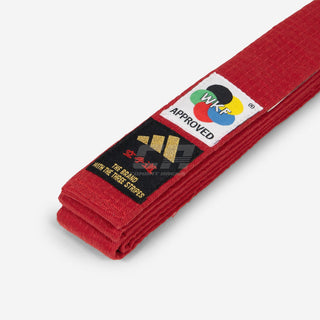 Belt Adidas Elite WKF Red with Kanji