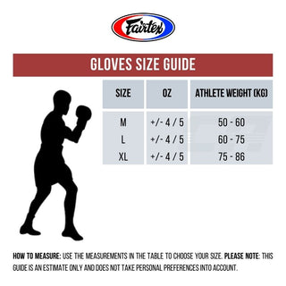 Bag gloves Fairtex TGO3 Black