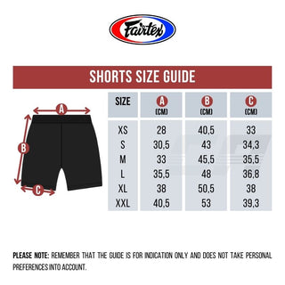 Boxing shorts Fairtex BT2007 Two-Tone