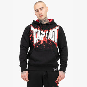 Felpa Tapout Splashing Nero-Combat Arena