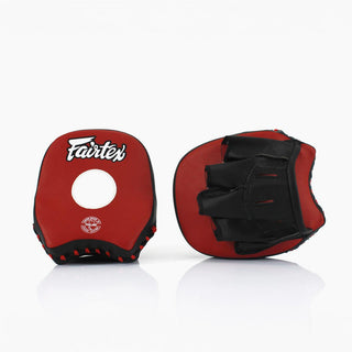 Guanti da passata Fairtex Short FMV14 Rosso-nero-Combat Arena