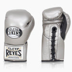 Guantoni Cleto Reyes Professional CB2 Platino con lacci