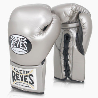 Guantoni Cleto Reyes Professional CB2 Platino con lacci