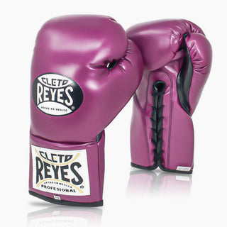 Guantoni Cleto Reyes Professional CB2 Viola con lacci