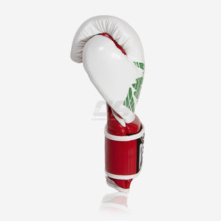 Guantoni Cleto Reyes Sparring CE6 Bianco-rosso Mexican-Combat Arena