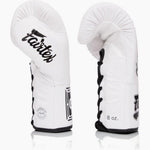 Guantoni Fairtex Glory BGLG1 Bianco con lacci