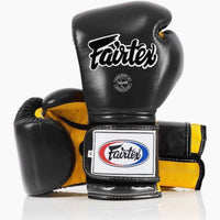 Guantoni Fairtex Mexican Style BGV9 Nero-Nero-giallo-Combat Arena