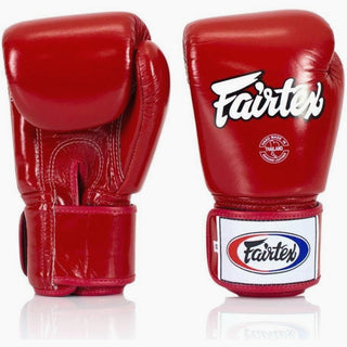 Guantoni Muay Thai Fairtex BGV1 Rosso