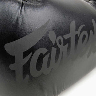 Guantoni Muay Thai Fairtex BGV14 Nero-nero