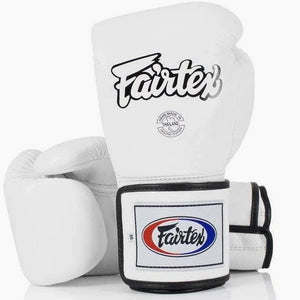 Thai boxing gloves Fairtex BGV5 Super Sparring White