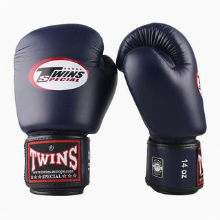 Thai boxing gloves Twins Special BGVL3 Blue