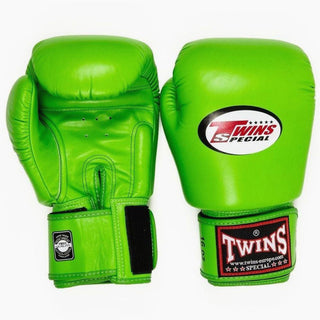 Thai boxing gloves Twins Special BGVL3 Lime