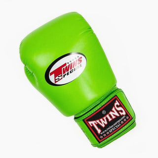 Thai boxing gloves Twins Special BGVL3 Lime