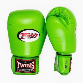 Thai boxing gloves Twins Special BGVL3 Lime