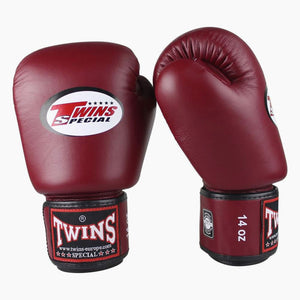 Thai boxing gloves Twins Special BGVL3 Wine Red