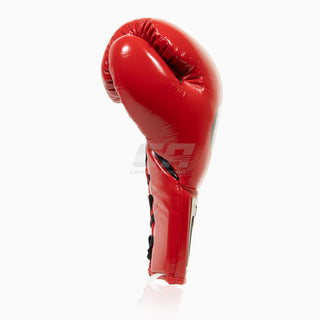 Boxing gloves Cleto Reyes Professional CB2 Red-Black with laces 