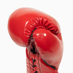 Boxing gloves Cleto Reyes Professional CB2 Red-Black with laces 