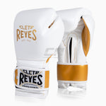 Boxing gloves Cleto Reyes Sparring CE6 White-Gold Special Edition