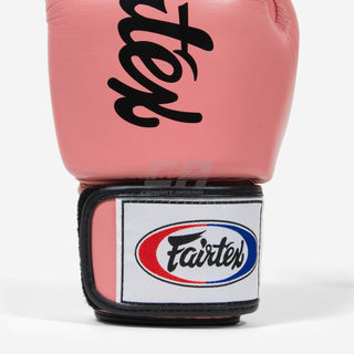 Thai boxing gloves Fairtex BGV19 Deluxe Pink