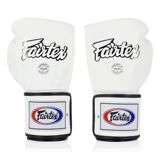 Thai boxing gloves Fairtex BGV5 Super Sparring White