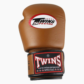 Thai boxing gloves Twins Special BGVL3 Retro Brown