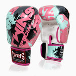 Thai boxing gloves Twins Special FBGVL3 Candy Pink