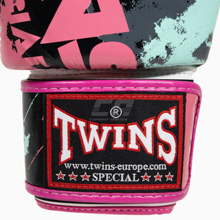 Thai boxing gloves Twins Special FBGVL3 Candy Pink