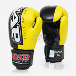 Boxing gloves Raptor SAP WAKO Black-yellow