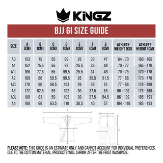 BJJ Gi Kingz Comp 450 V6 White