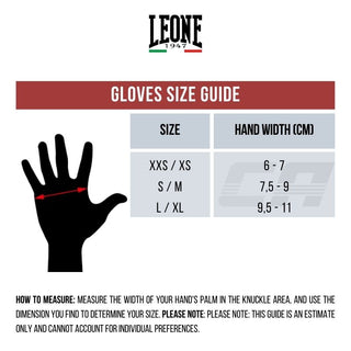 Fit boxe gloves Leone Basic Fit GK100