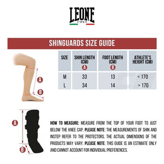 shinguards Leone Basic PT132