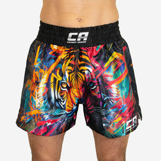 Pantaloncini kick-thai Combat Arena Tiger Blaze-Combat Arena