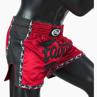 Pantaloncini kick-thai Fairtex BS1703 Rosso