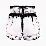 Kick-thai shorts Twins Special Comic White