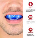 Mouthguard SafeJawz Extro Blue Ice