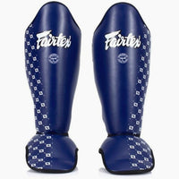 Paratibia Fairtex Competition SP5 con parapiedi Blu