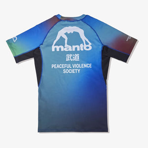 Rashguard Manto Society maniche corte Gradient-Combat Arena