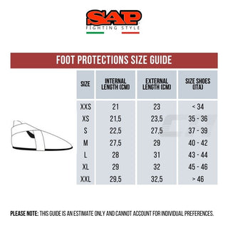 Foot protections SAP Raptor 2.0 from Kick Boxing