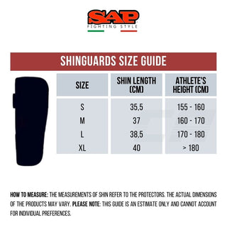 Shinguards SAP Elite with foot guard